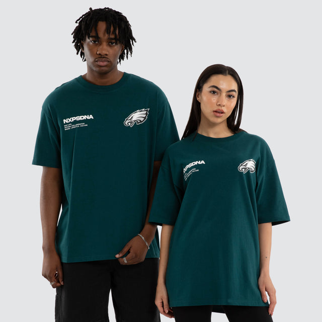 Philadelphia Eagles NFL Driven Tee Midnight Green