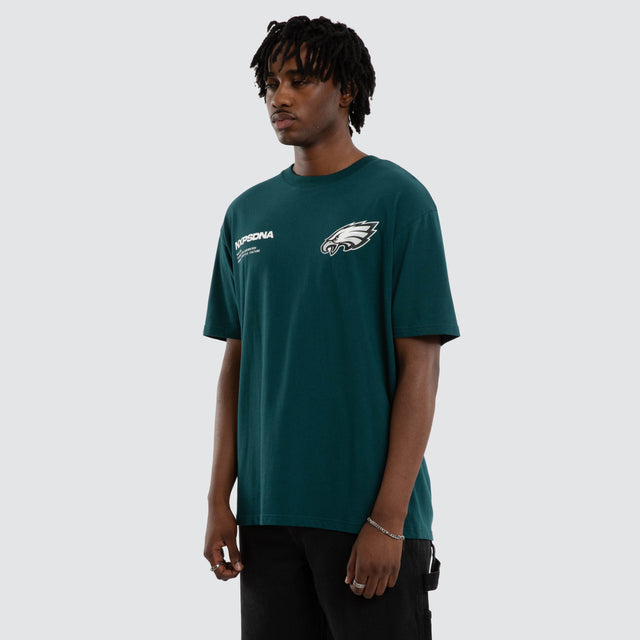 Philadelphia Eagles NFL Driven Tee Midnight Green