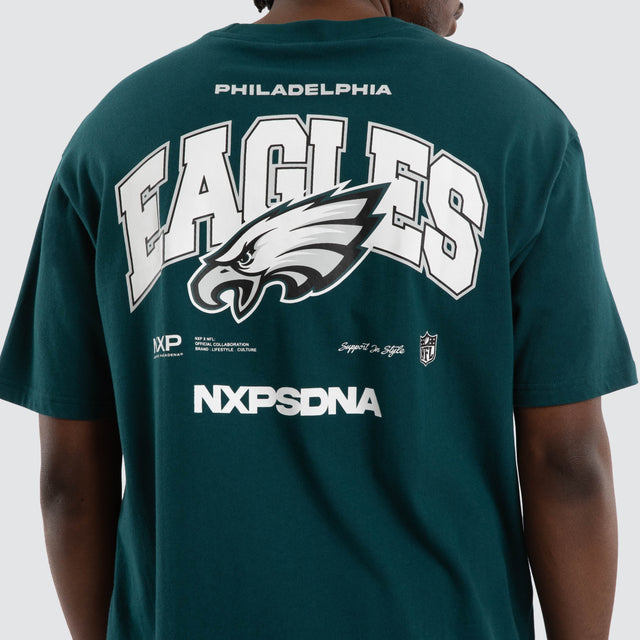 Philadelphia Eagles NFL Driven Tee Midnight Green