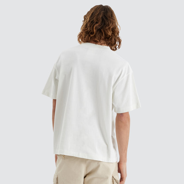 model wears Vinyard Street Tee Blanc De Blanc T-Shirts White - image 3