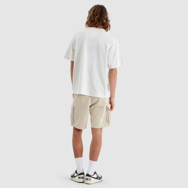 model wears Vinyard Street Tee Blanc De Blanc T-Shirts White - image 5