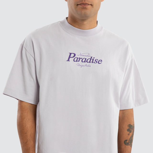 Macquarie Merch Street Tee Dusty Lavender