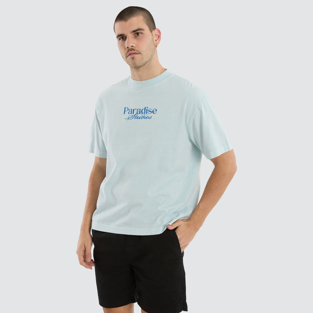 Merch Street Tee Pigment Baby Blue