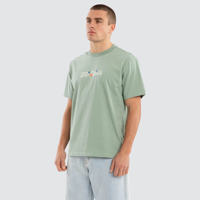 Eucalyptus Classic Tee Iceberg Green