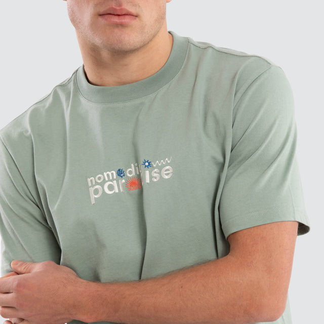 Eucalyptus Classic Tee Iceberg Green
