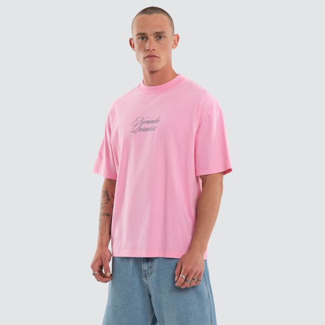 Suites Street Tee in Pink