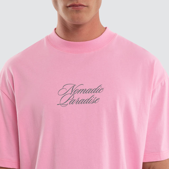 Suites Street Tee in Pink