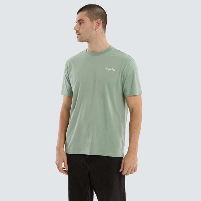 Big Sur Relaxed Tee Iceberg Green