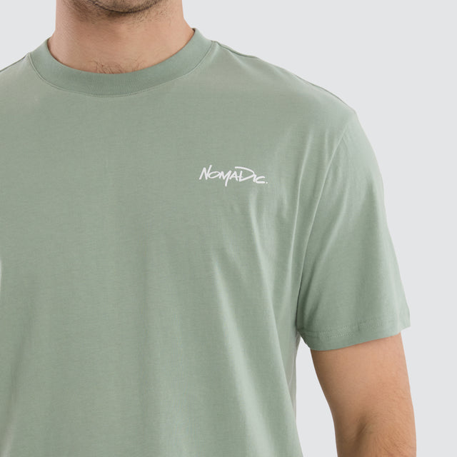 Big Sur Relaxed Tee Iceberg Green