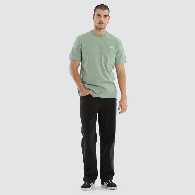 Big Sur Relaxed Tee Iceberg Green