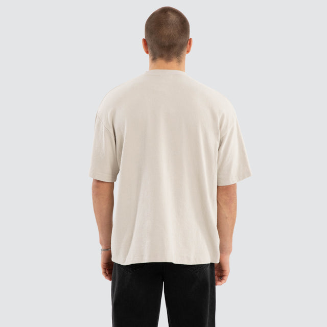 Elijah Textured Street Tee Concrete