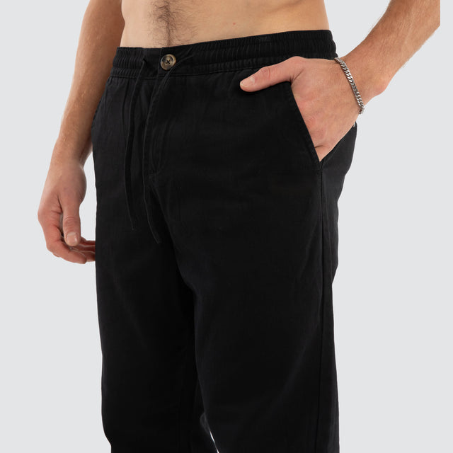 Costner Beach Pant Black