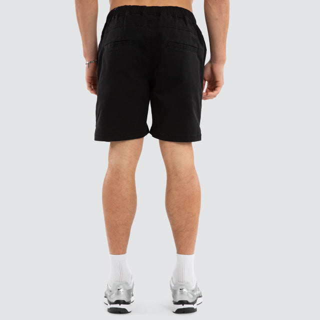 Raphael Stretch Walkshort Jet Black