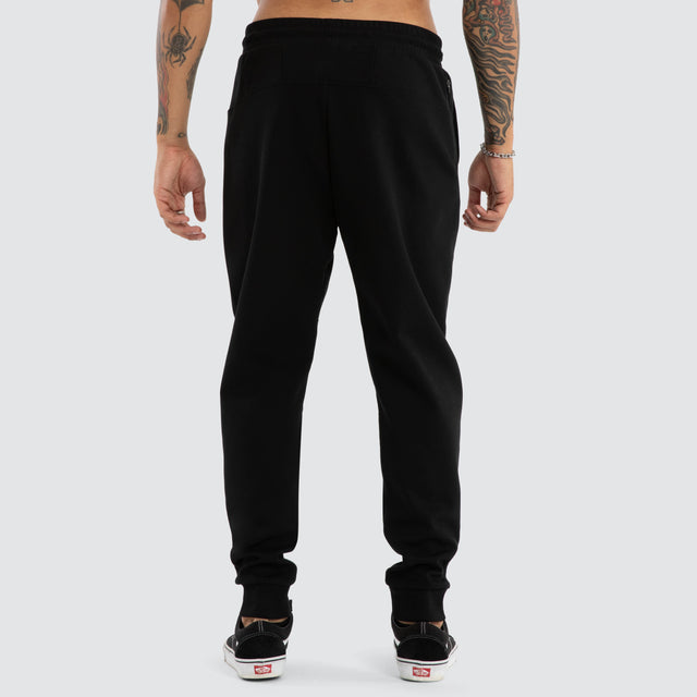 Turret Slim Trackpant Jet Black