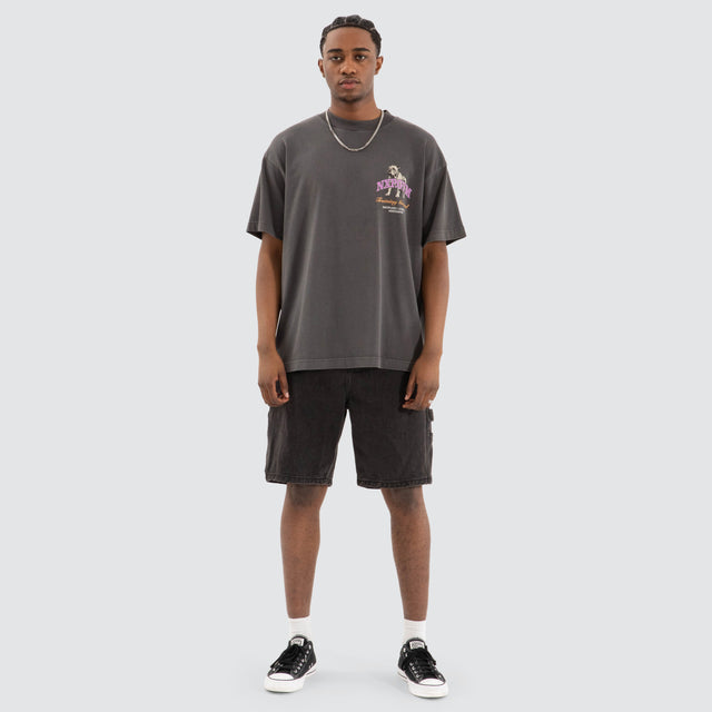 Parole Raptor Tee Pigment Asphalt Grey