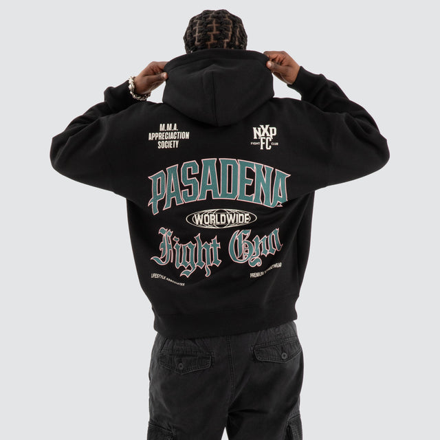 Battle Box Fit Hoodie Jet Black