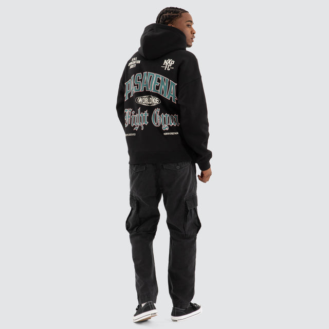 Battle Box Fit Hoodie Jet Black