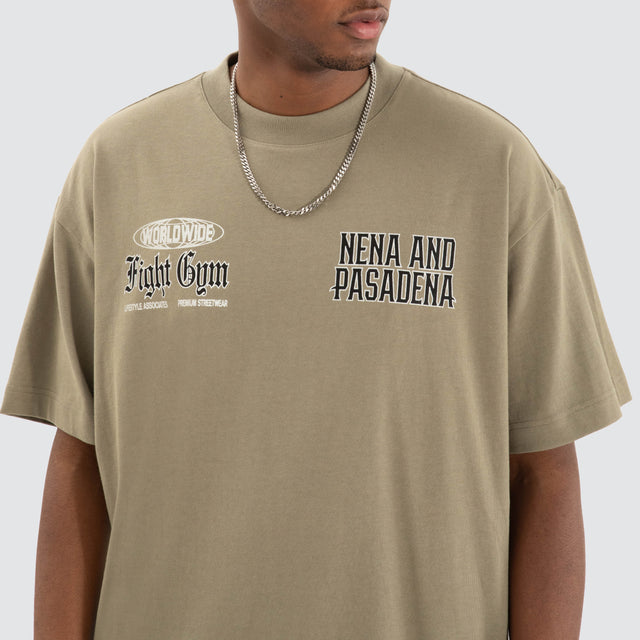 Rattle Raptor Tee Khaki Green