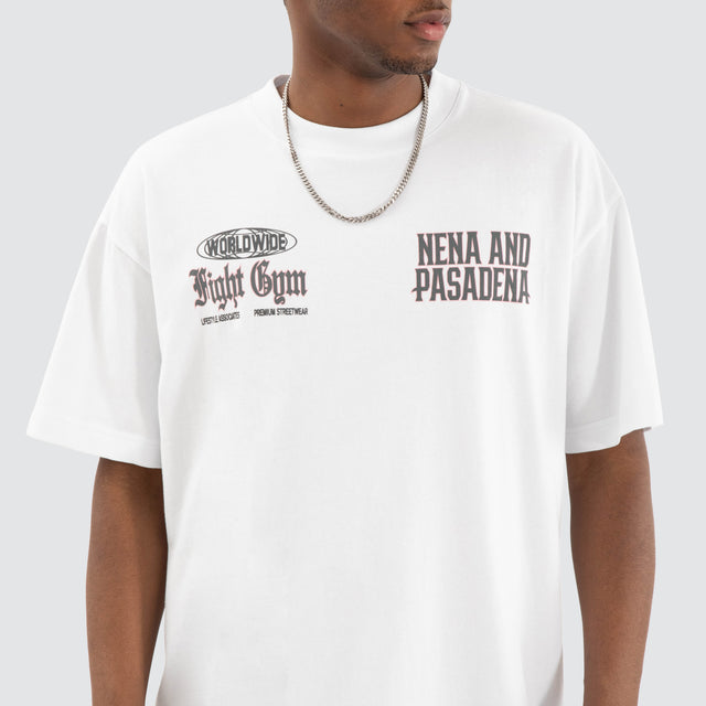 Rattle Raptor Tee Optical White
