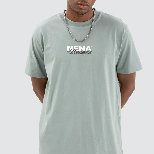 Hope Classic Fit Tee Lead Blue