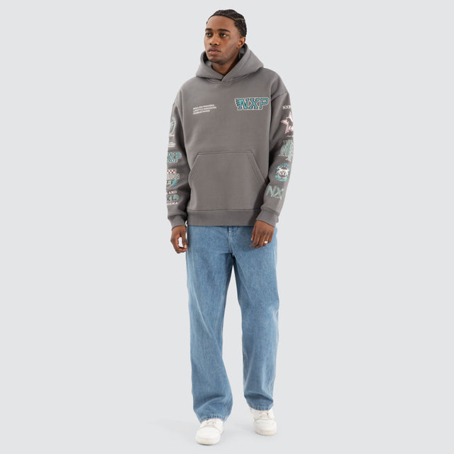 Main Relaxed Hoodie Charcoal