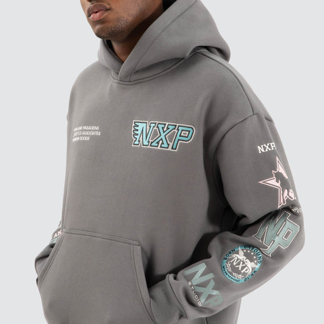 Main Relaxed Hoodie Charcoal