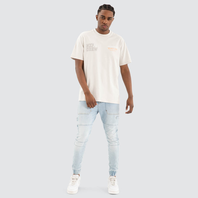Alpha Classic Tee Glacier Grey