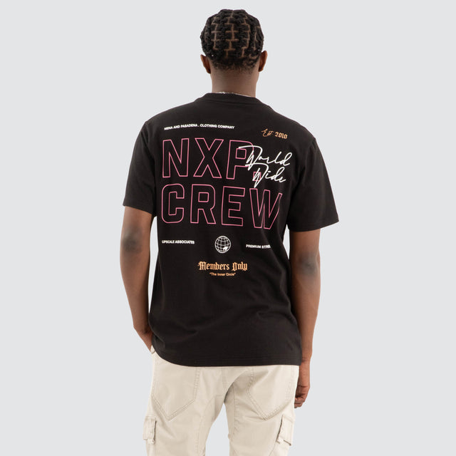 Alpha Classic Tee Jet black