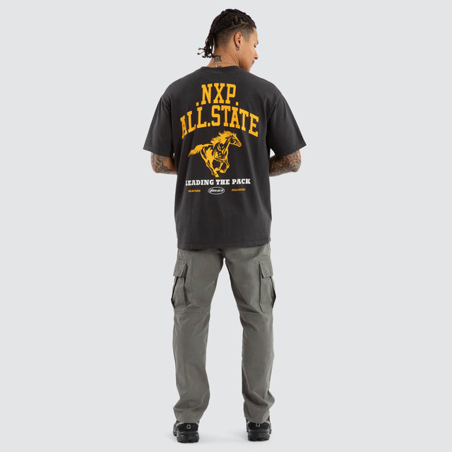 All State Box Fit Tee Pigment Black
