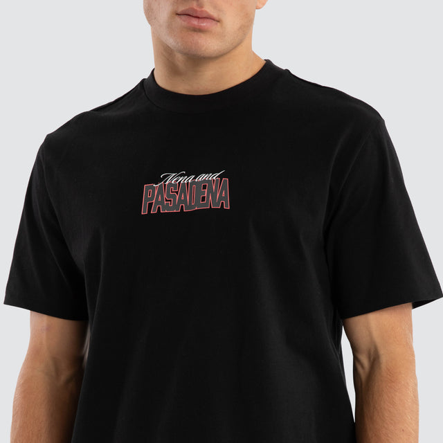 Distance Classic Tee Jet Black
