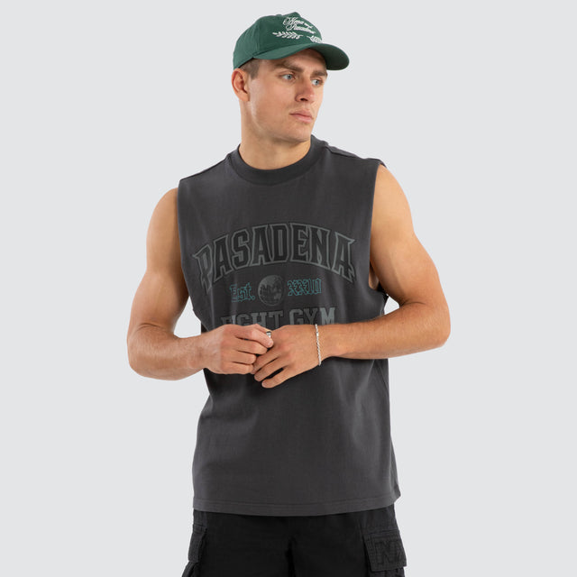 March Raptor Muscle Tee Asphalt