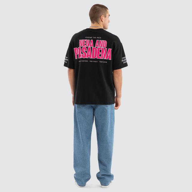 Player Loopback Raptor Tee Anthracite Black