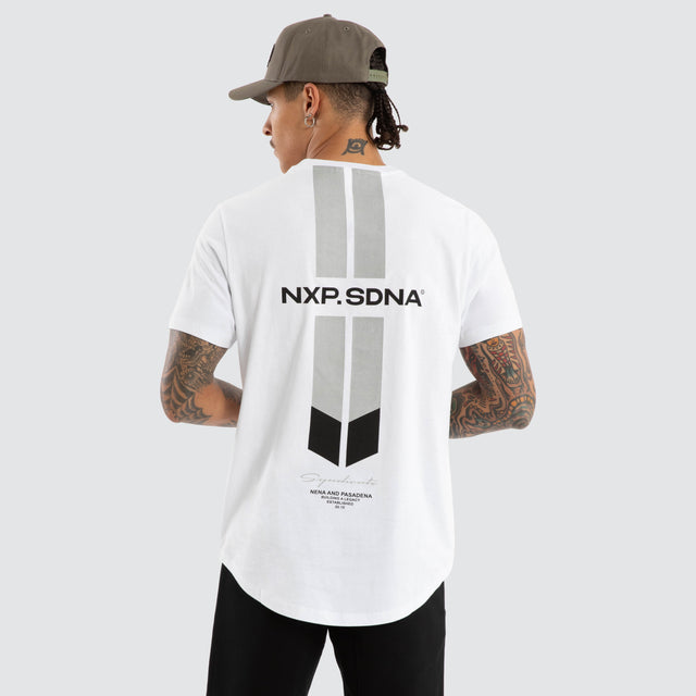 Origin Dual Curved Tee White