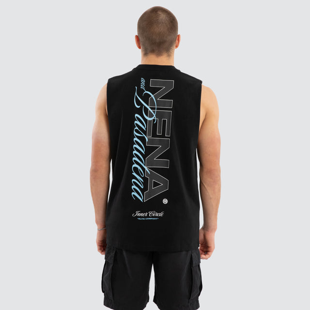Conclude Relaxed Muscle Jet Black