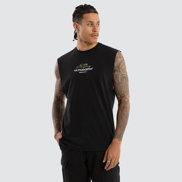 Foreign Scoop Muscle Jet Black