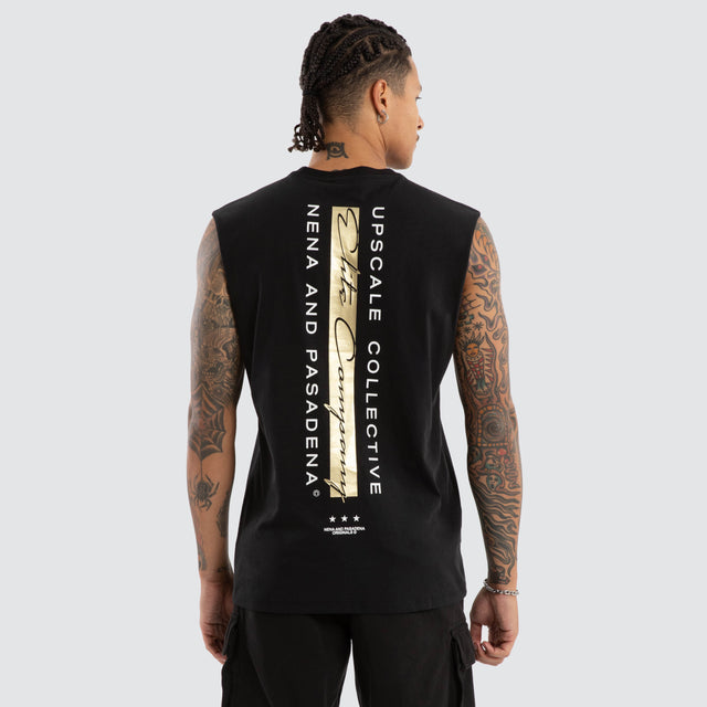 Foreign Scoop Muscle Jet Black