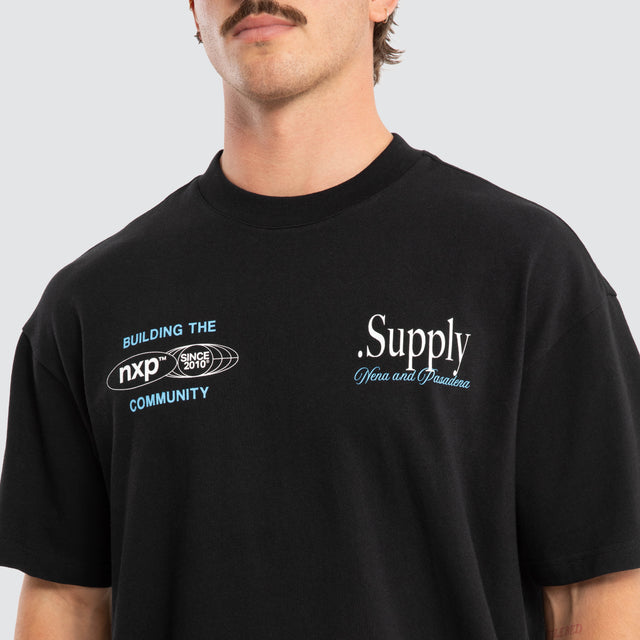 Union Raptor Tee Anthracite Black
