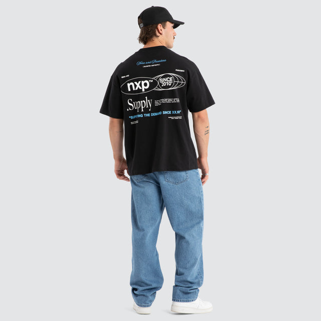 Union Raptor Tee Anthracite Black