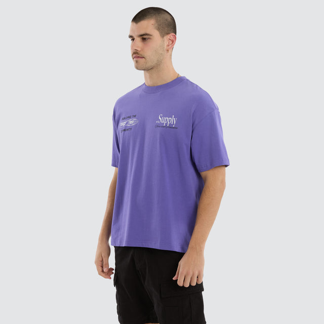 Union Raptor Tee Purple Opulence