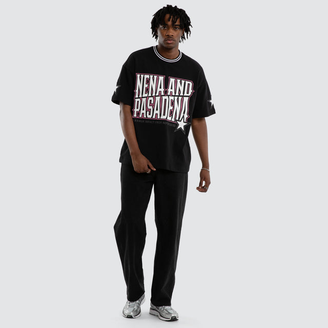Destined Loopback Raptor Tee Anthracite Black