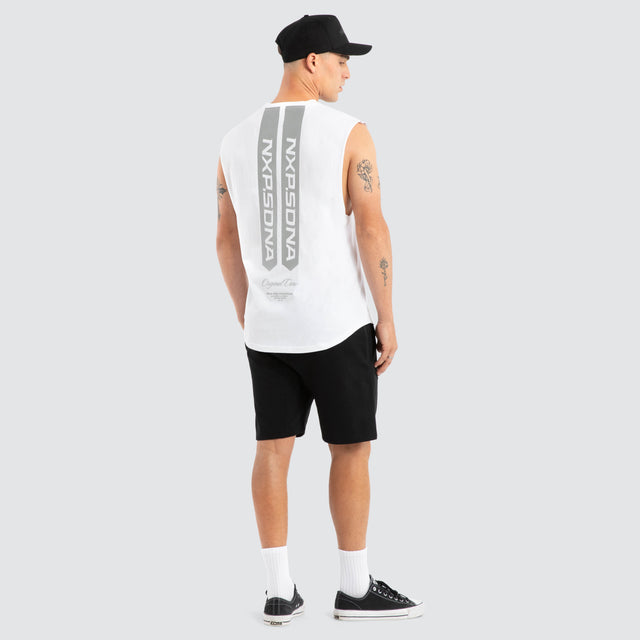 Ultimate Dual Curved Muscle White