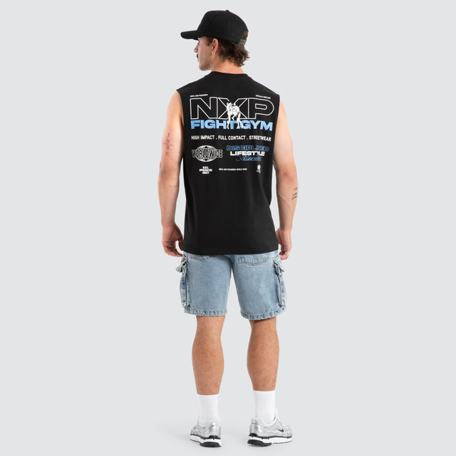 Script Relaxed Muscle Jet Black