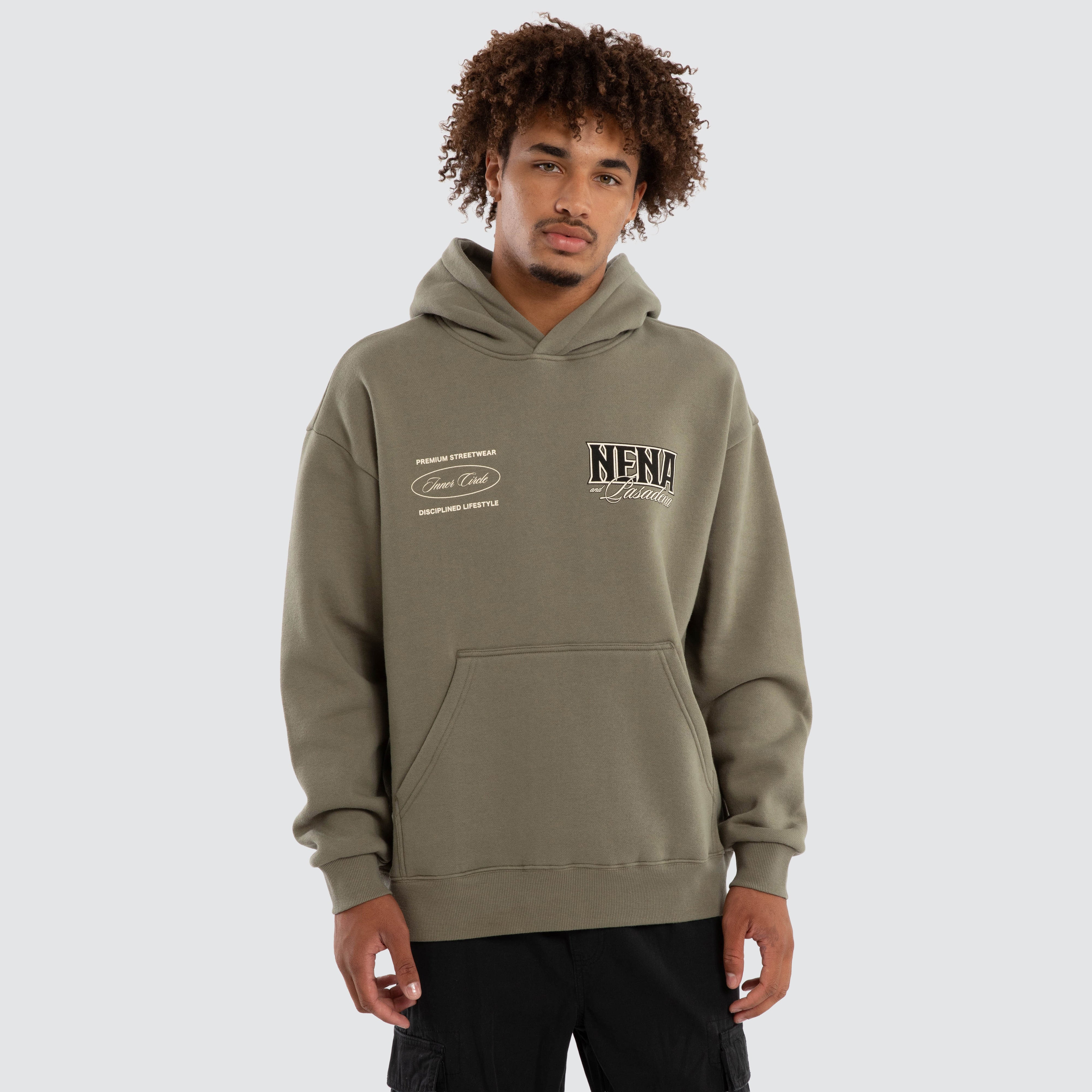 NXP Titan Relaxed Fit Hoodie in Green | Neverland Store