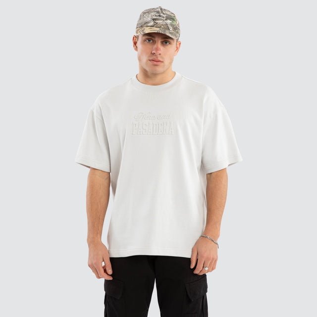 Progress Loopback Raptor Tee Glacier Grey