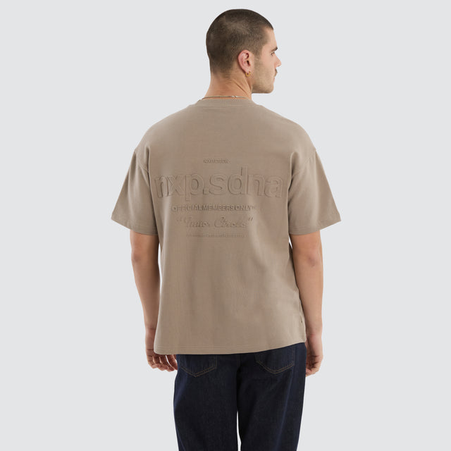 Overcome Raptor Tee Cinder