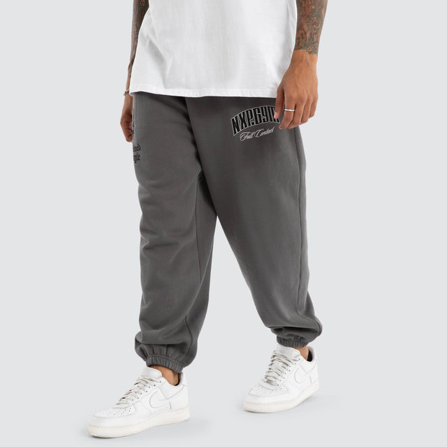 Wonder Baggy Trackpant Charcoal