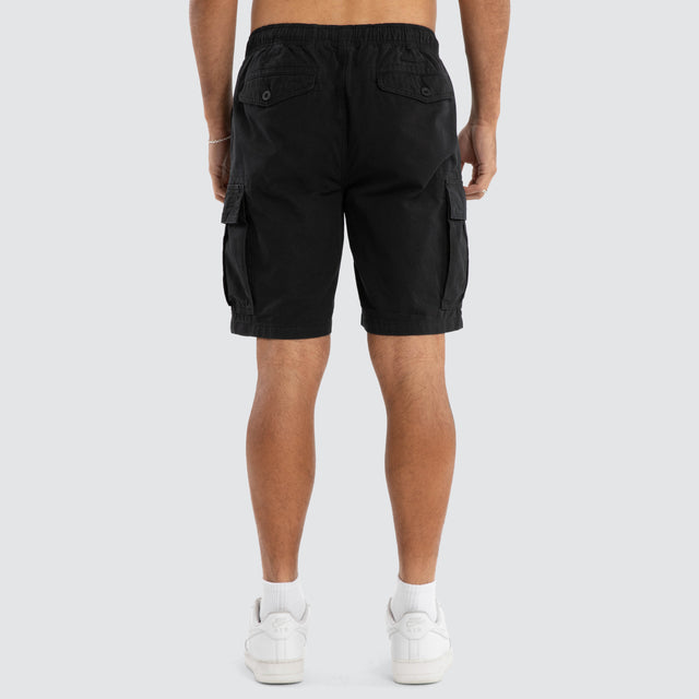 League Cargo Short Black