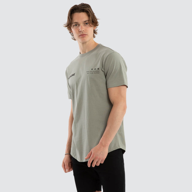 Realm Dual Curved Tee Shadow
