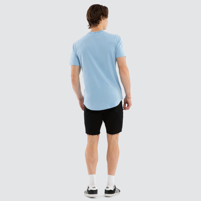 Journey Dual Curved Tee Blue Bell