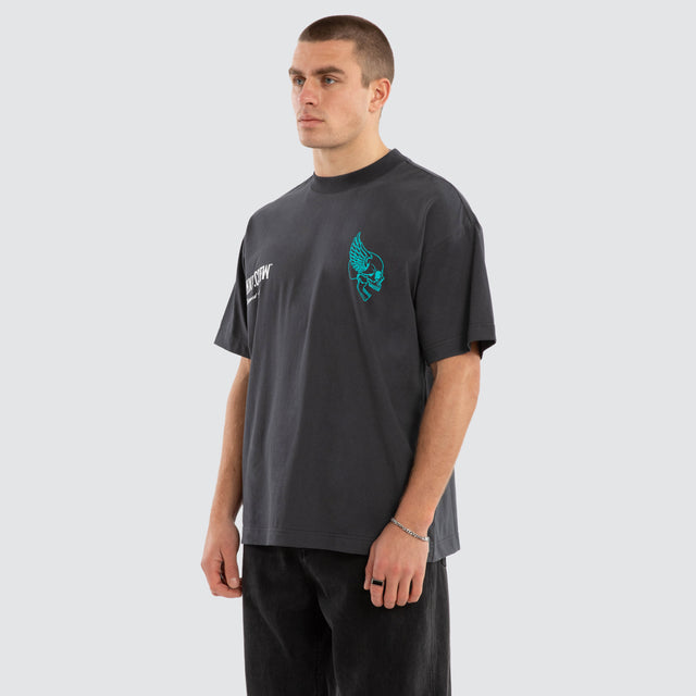 Dawn Raptor Tee Ebony